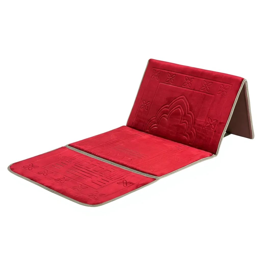 Tapis de Prière avec Dossier Inclinable – Confort Premium & Soutien Médical