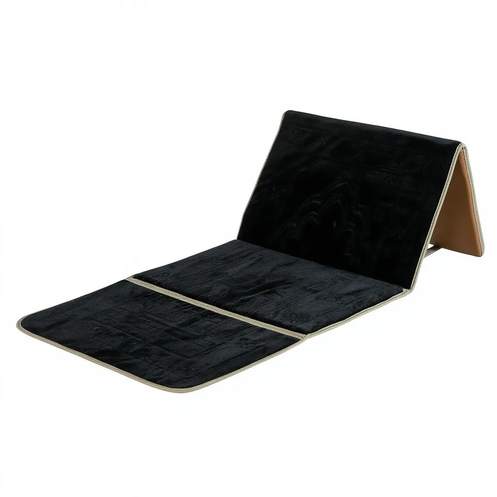 Tapis de Prière avec Dossier Inclinable – Confort Premium & Soutien Médical