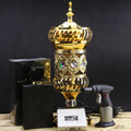Ensemble brûleur d'encens doré édition luxe