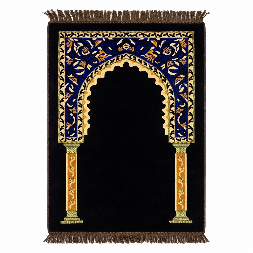 Tapis de Prière Turc Élégant - 70x110 cm (Multi-couleurs)